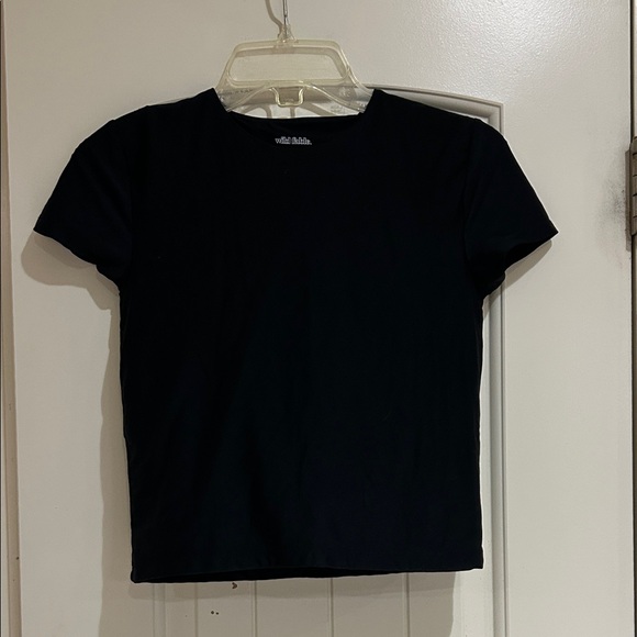 wild fable Tops - Black Short Sleeve T-Shirt